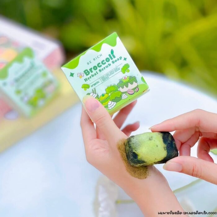 Broccoli Scrub Soap
