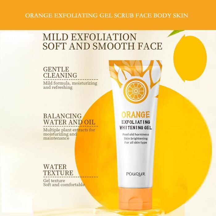Orange Exfoliating Whitening Gel Orange Exfoliating Whitening Gel