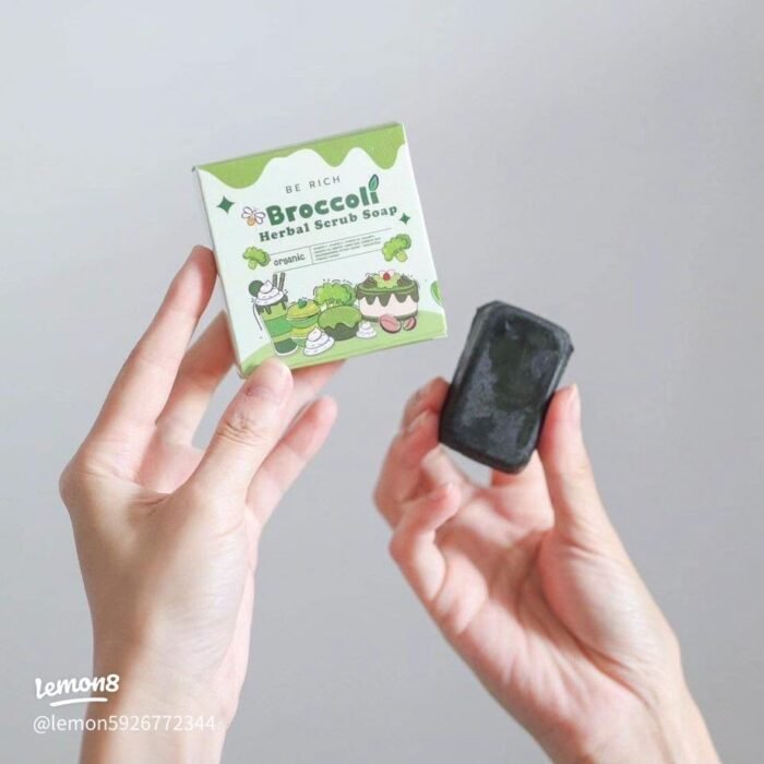Broccoli Scrub Soap