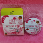 Bio Active Sakura Pink Face Powder