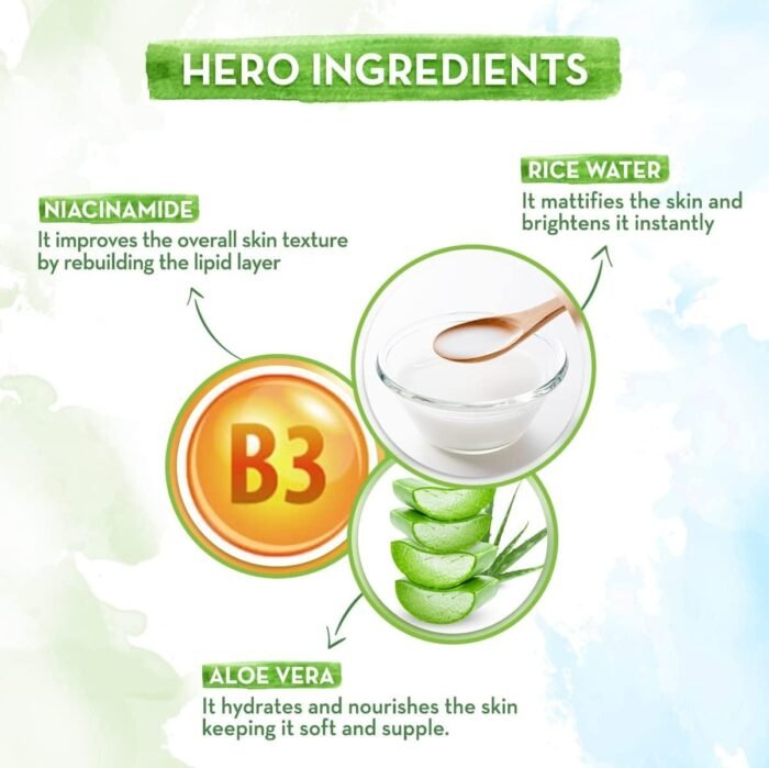 Mamaearth Rice Oil Free Moisturiser Mamaearth Rice Oil Free Moisturiser
