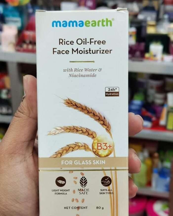 Mamaearth Rice Oil Free Moisturiser Mamaearth Rice Oil Free Moisturiser