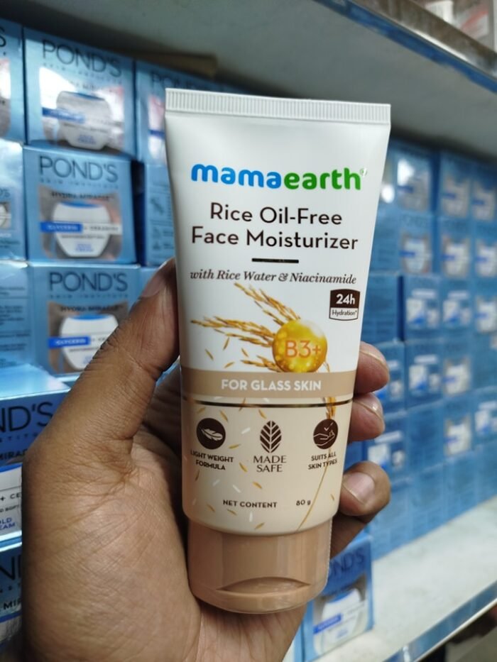 Mamaearth Rice Oil Free Moisturiser Mamaearth Rice Oil Free Moisturiser