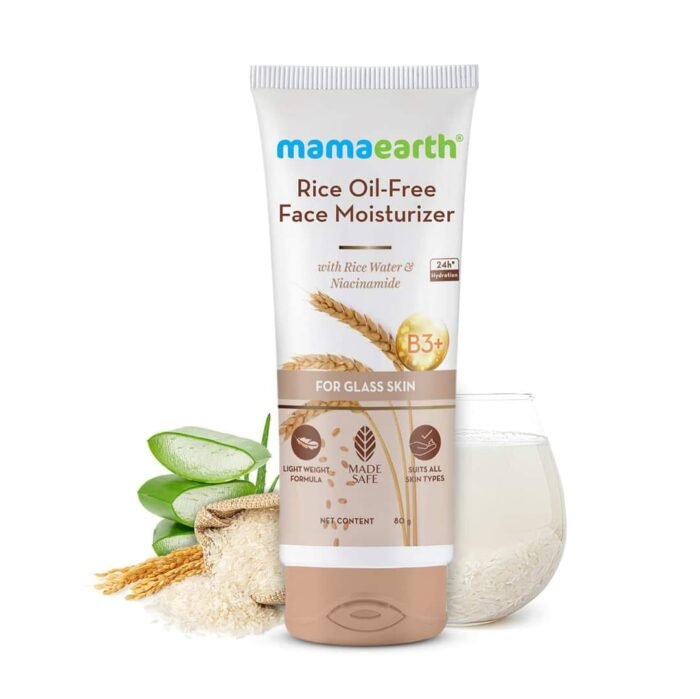 Mamaearth Rice Oil Free Moisturiser Mamaearth Rice Oil Free Moisturiser