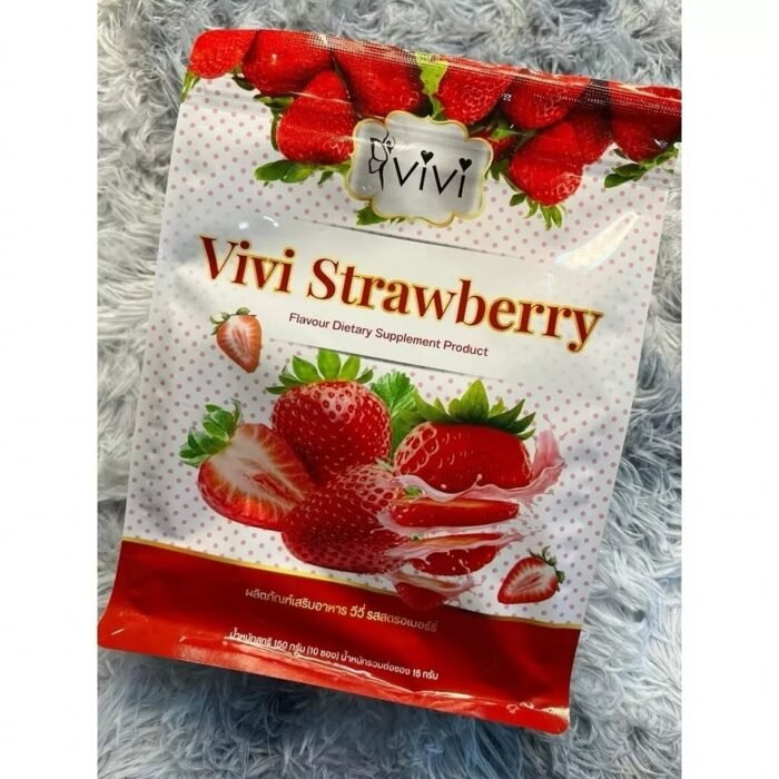 ViVi Strawberry Flavour Dietary Supplement ViVi Strawberry Flavour Dietary Supplement