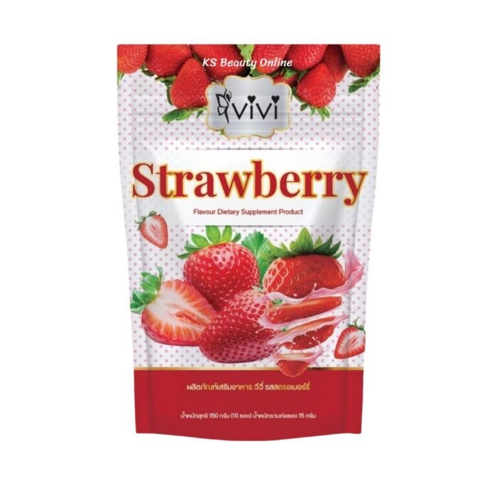 ViVi Strawberry Flavour Dietary Supplement ViVi Strawberry Flavour Dietary Supplement