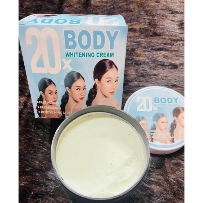20x Body Whitening Cream 20x Body Whitening Cream