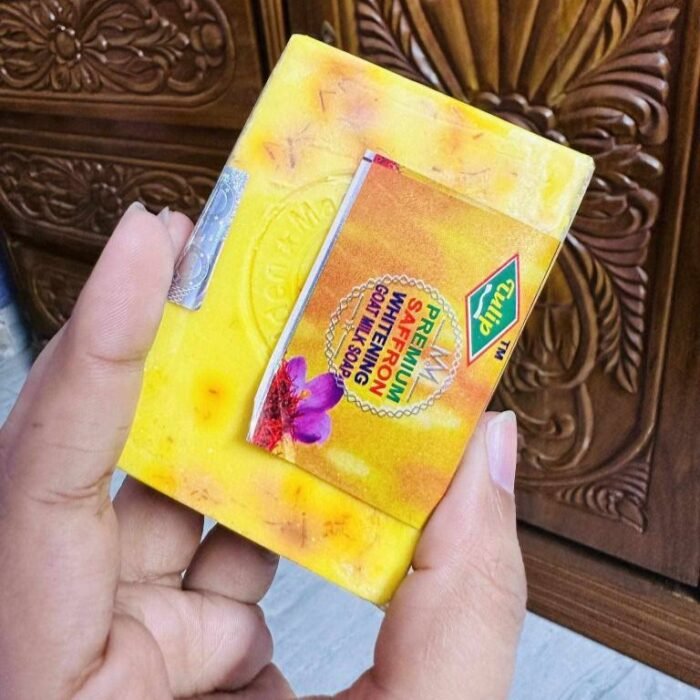 Golden Madina Tulip - Saffron Goat Milk Soap Bar - Image 7