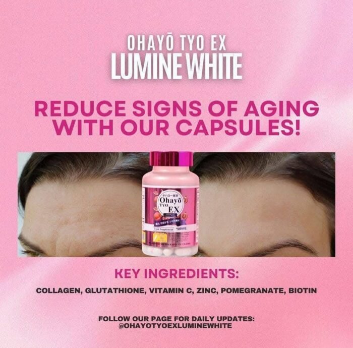 Ohayo Tyo EX Lumine White Food Supplement Ohayo Tyo EX Lumine White Food Supplement
