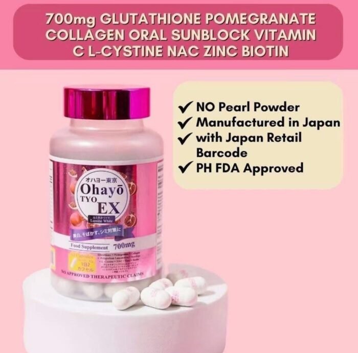 Ohayo Tyo EX Lumine White Food Supplement Ohayo Tyo EX Lumine White Food Supplement