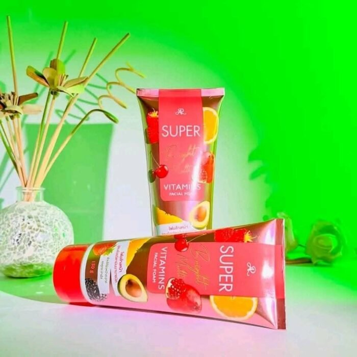 AR Super Bright Multi Vitamins Facial Foam AR Super Bright Multi Vitamins Facial Foam
