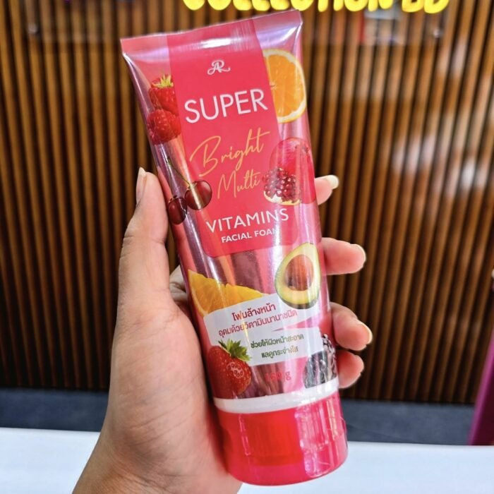 AR Super Bright Multi Vitamins Facial Foam AR Super Bright Multi Vitamins Facial Foam