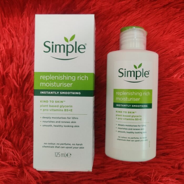 Simple Replenishing Rich Moisturizer