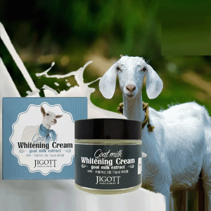 Jigott Goat Milk Extract Brightening Cream