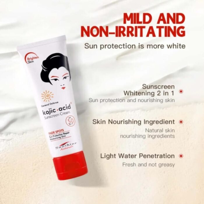 Kojic Acid Sunscreen Cream