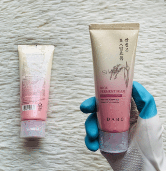 Dabo Whitening & Shining Rice Ferment Foam Face Wash