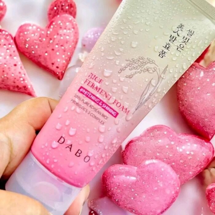 Dabo Whitening & Shining Rice Ferment Foam Face Wash