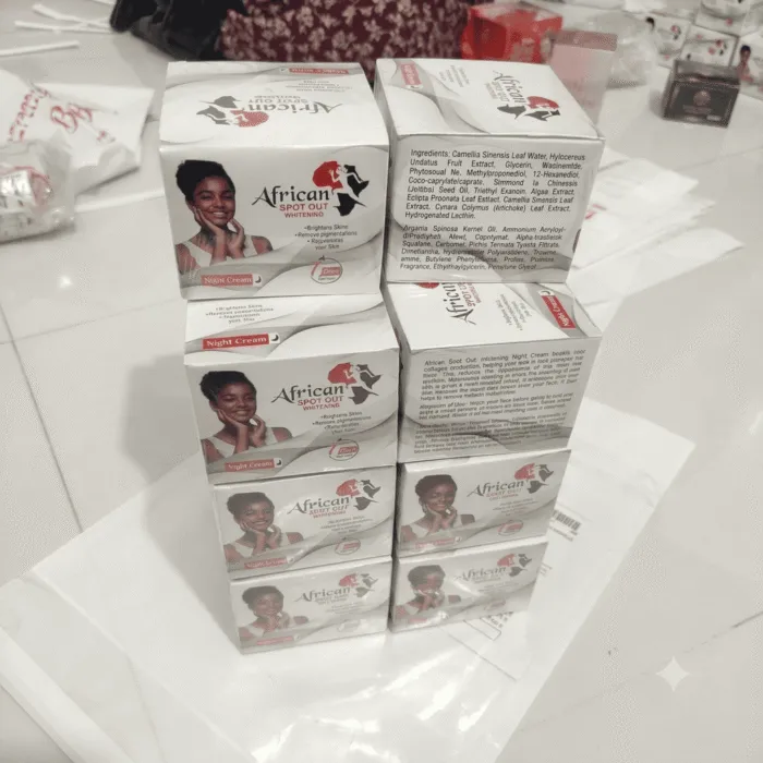 African Spot Out Whitening Night Cream