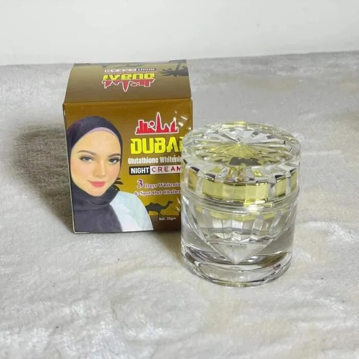 Dubai Glutathione Whitening Night Cream