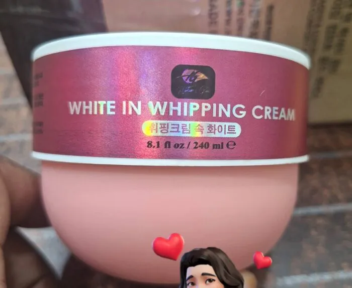 White In Whipping Cream Tone Up Body Whitening Cream
