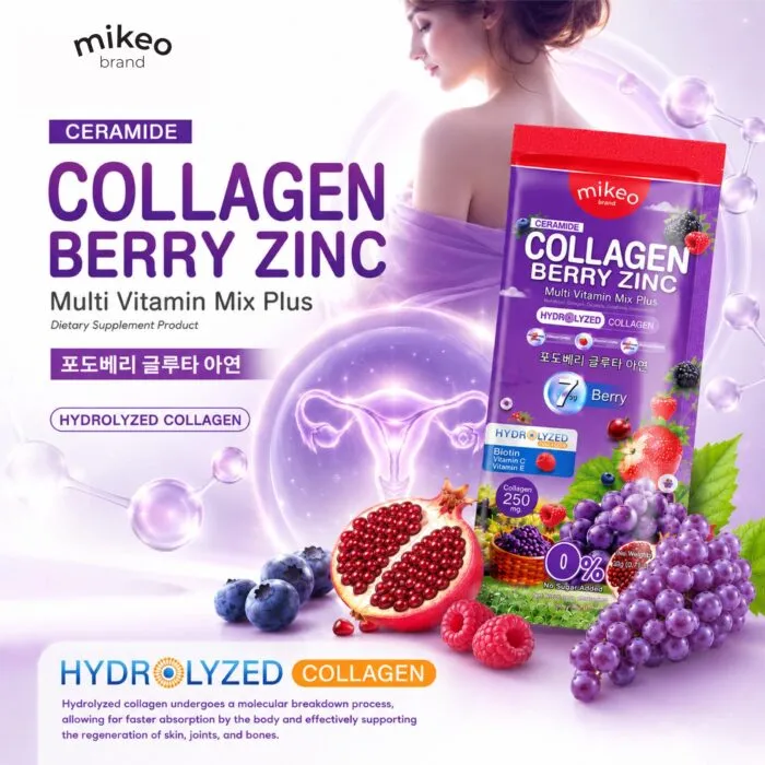 Mikeo Ceramide Collagen Berry Zinc