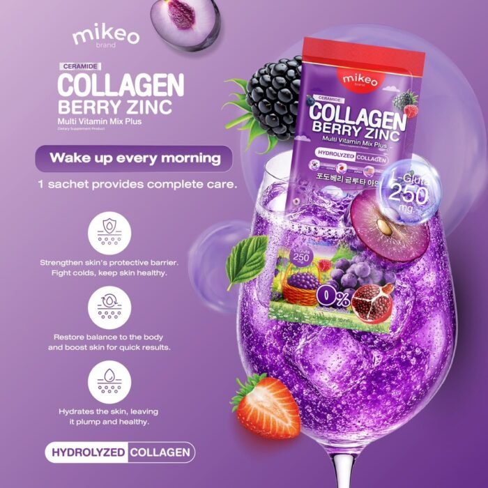 Mikeo Ceramide Collagen Berry Zinc