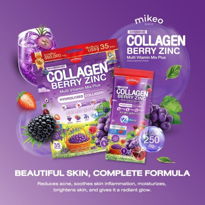 Mikeo Ceramide Collagen Berry Zinc
