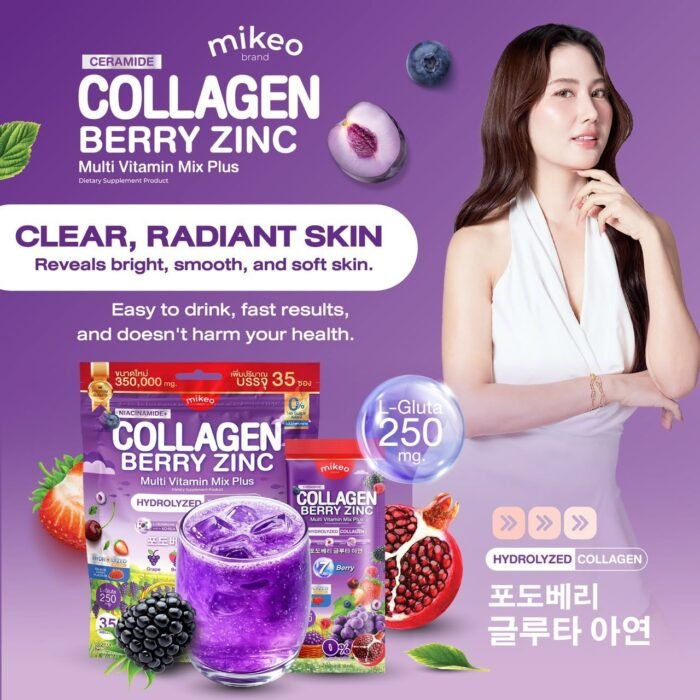 Mikeo Ceramide Collagen Berry Zinc