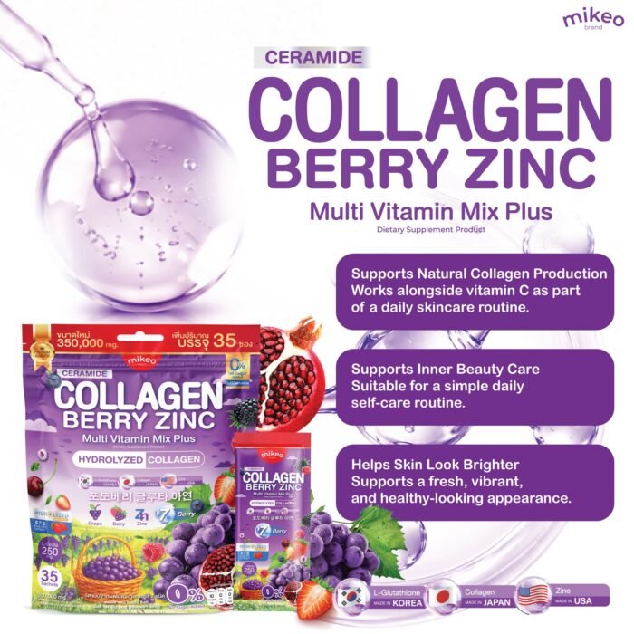 Mikeo Ceramide Collagen Berry Zinc