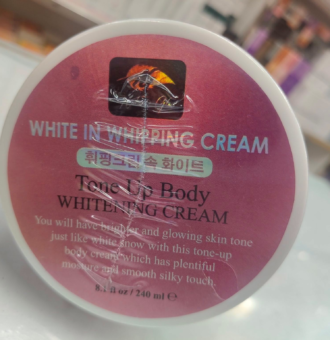 White In Whipping Cream Tone Up Body Whitening Cream