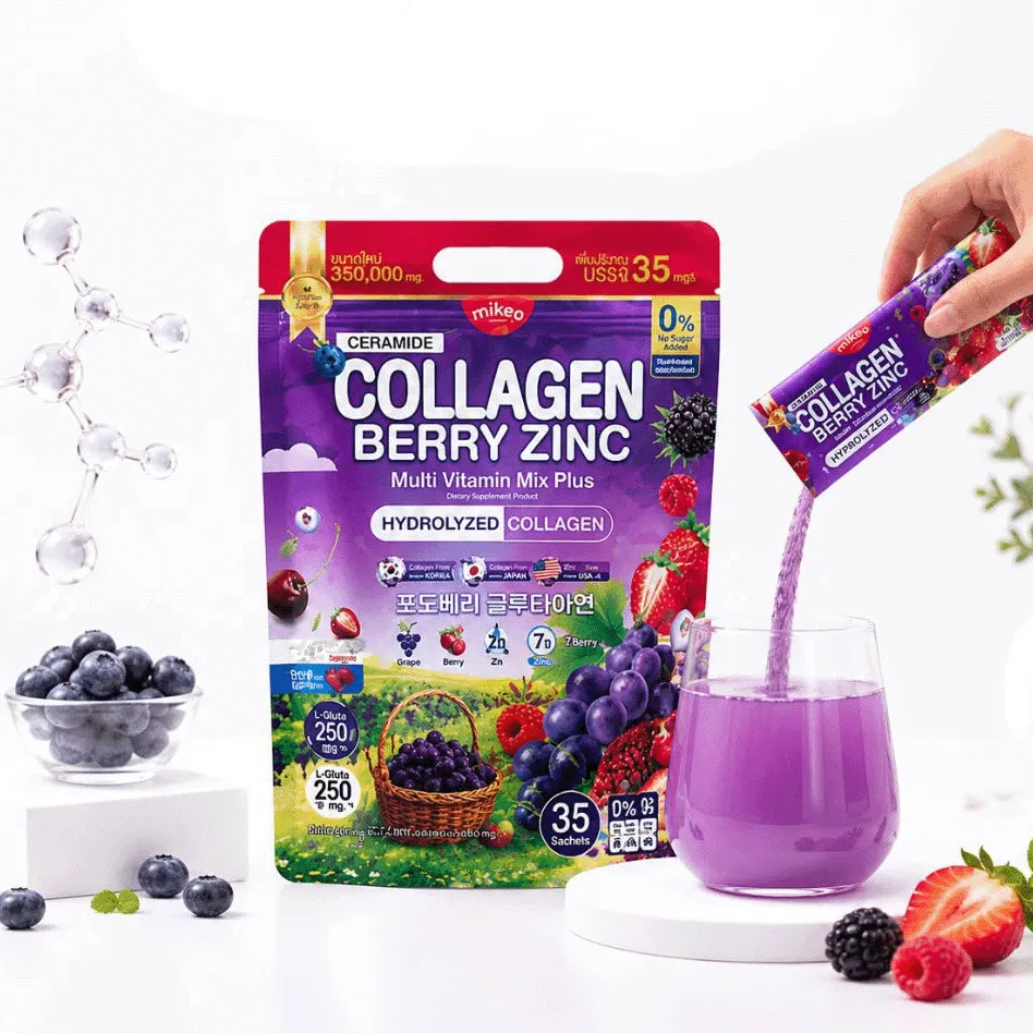 Mikeo Ceramide Collagen Berry Zinc Mikeo Ceramide Collagen Berry Zinc