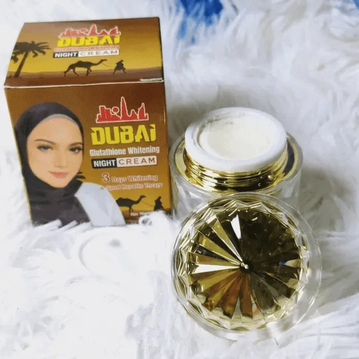 Dubai Glutathione Whitening Night Cream