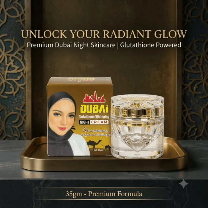 Dubai Glutathione Whitening Night Cream