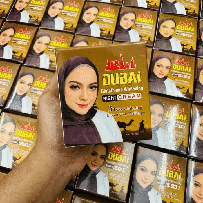 Dubai Glutathione Whitening Night Cream