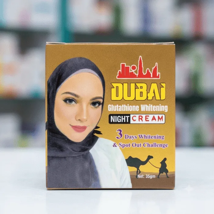 Dubai Glutathione Whitening Night Cream