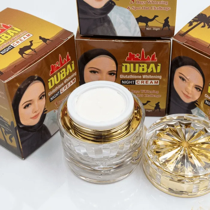 Dubai Glutathione Whitening Night Cream