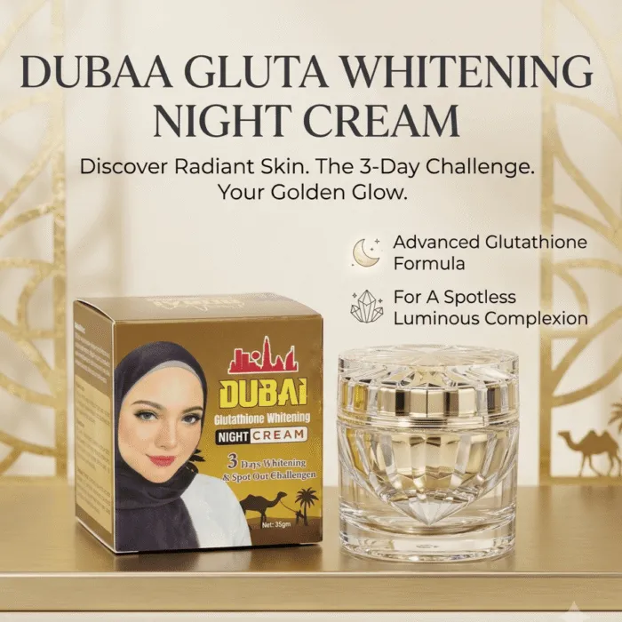 Dubai Glutathione Whitening Night Cream
