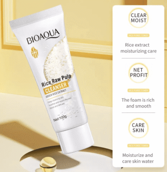 Bioaqua Rice Raw Pulp Facial Cleanser