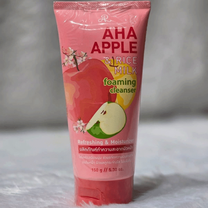 AR AHA Apple & Rice Milk Foaming Cleanser