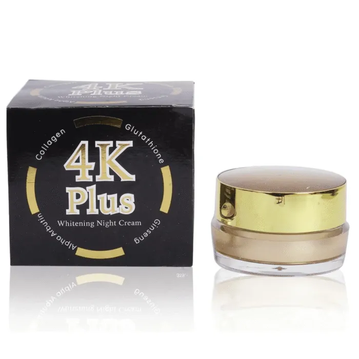 4K Plus Whitening Night Cream