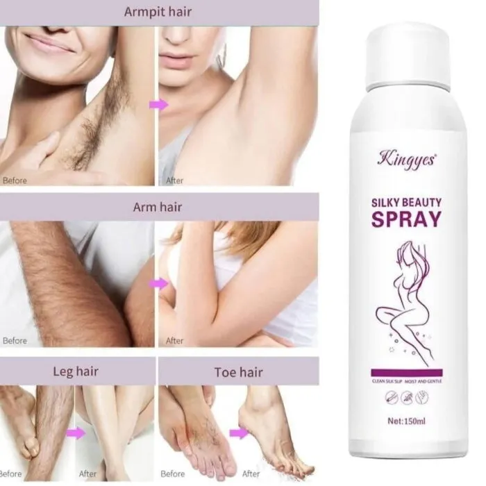 Hair Removal Kingyes Silky Beauty Spray