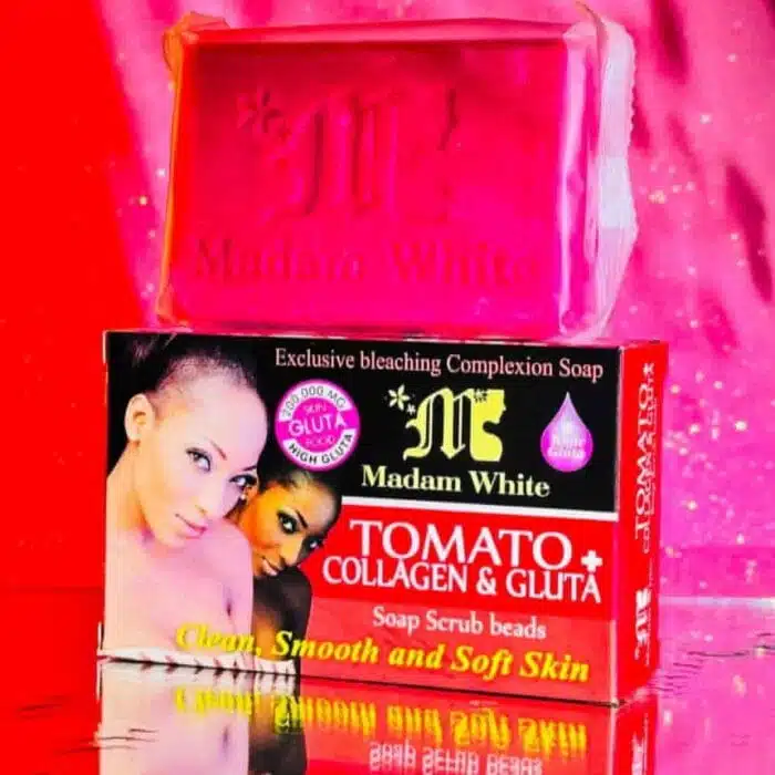 Madam White Tomato Collagen & Gluta Soap