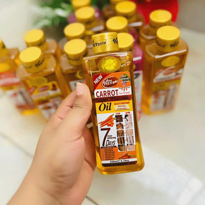 VEET Gold Carrot Super Whitening Oil