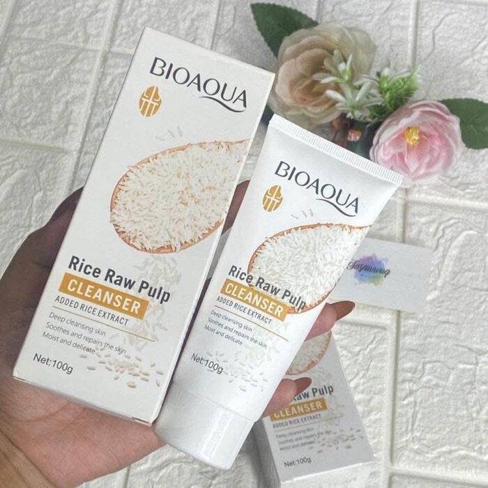 Bioaqua Rice Raw Pulp Facial Cleanser