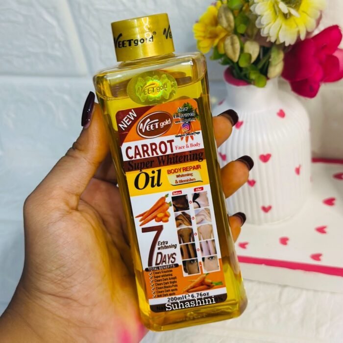 VEET Gold Carrot Super Whitening Oil