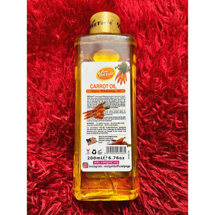 VEET Gold Carrot Super Whitening Oil