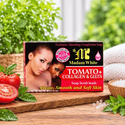 Madam White Tomato Collagen & Gluta Soap