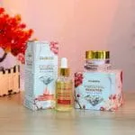 Diamond Whitening Booster Night Cream & Serum Combo